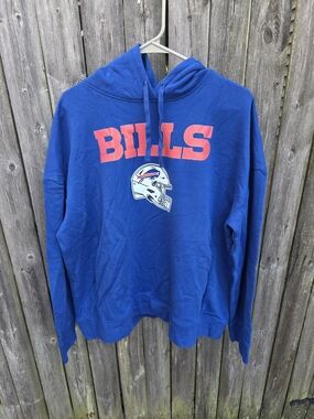 Buffalo Bills JOSH ALLEN 2XL Crewneck Sweatshirt with Red Lettering